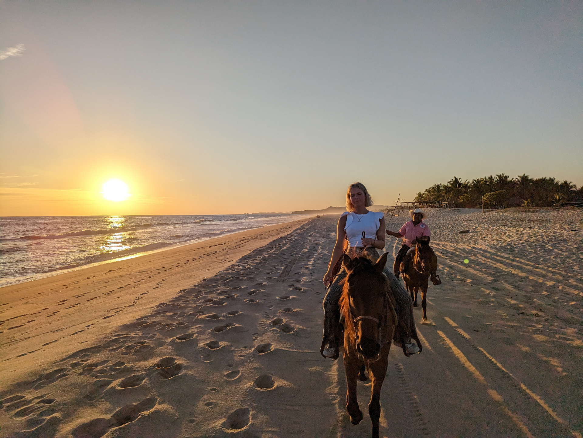 Chasing Sunsets on Horseback: Riding at Manialtepec Lagoon